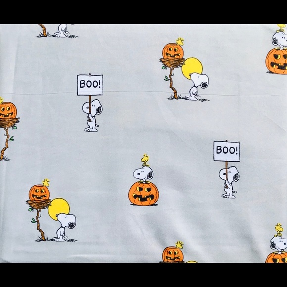 Berkshire Peanuts Snoopy Great Pumpkin Full Sheets - Picture 4 of 11